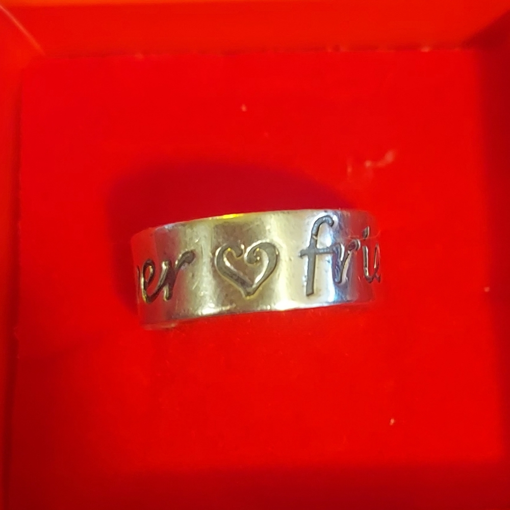 James avery "friends forever" ring